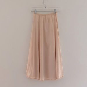 Vintage Henson Kickernick Peach Full Length Slip